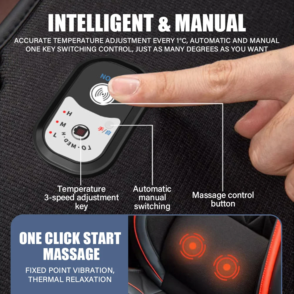 

Universal 12V/24V Single Double Seat Fast Heating Speed Suitable Safe for Cars SUVs Trucks RVs Vans Ships and Other Models