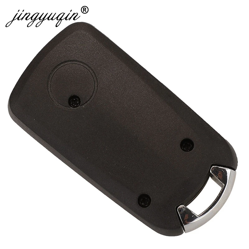 jingyuqin Remote Modified Flip Car Key Shell For Opel VAUXHALL Vectra Astra Zafira 3Buttons HU100/HU43/Hu46/YM28 Fob Case