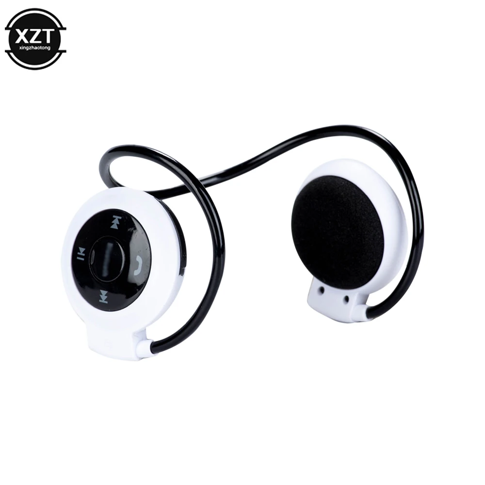 Sport Wireless Bluetooth-compatib Headphones Stereo Earphones Mp3 Music Player Headset Earpiece Micro SD Card Slot Handsfree Mic