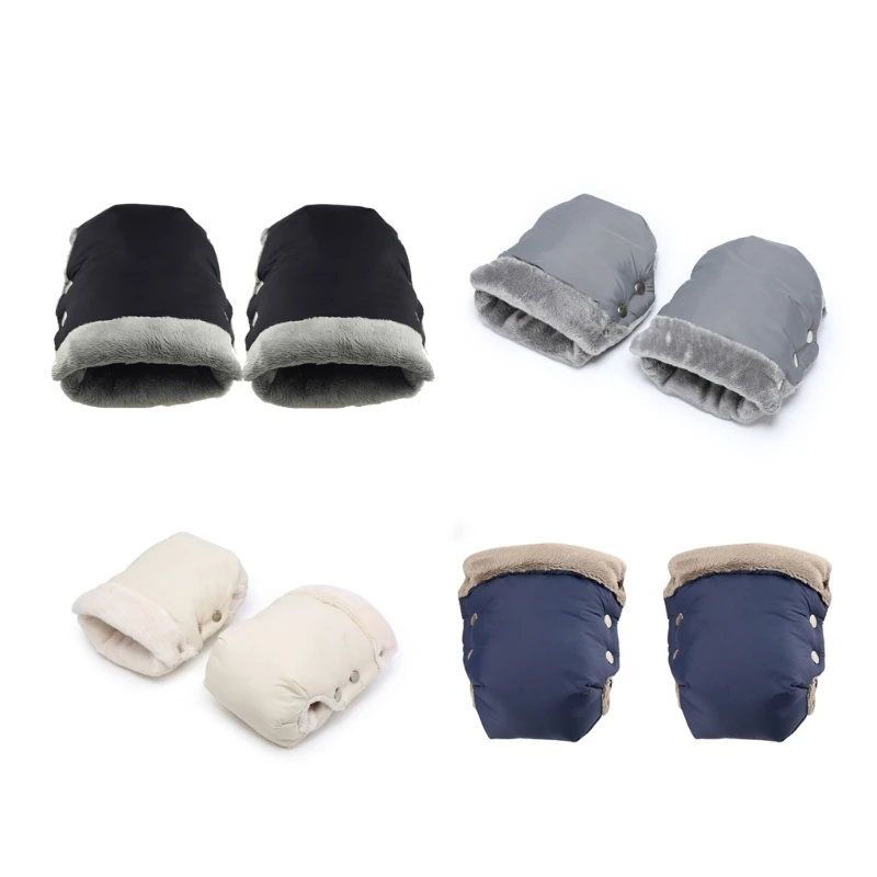 

Stroller Hand Muff Mittens for Pram Universal Pushchair Hand Warmer Gloves Splashproof Handmuffs for Cold Weather Dropship