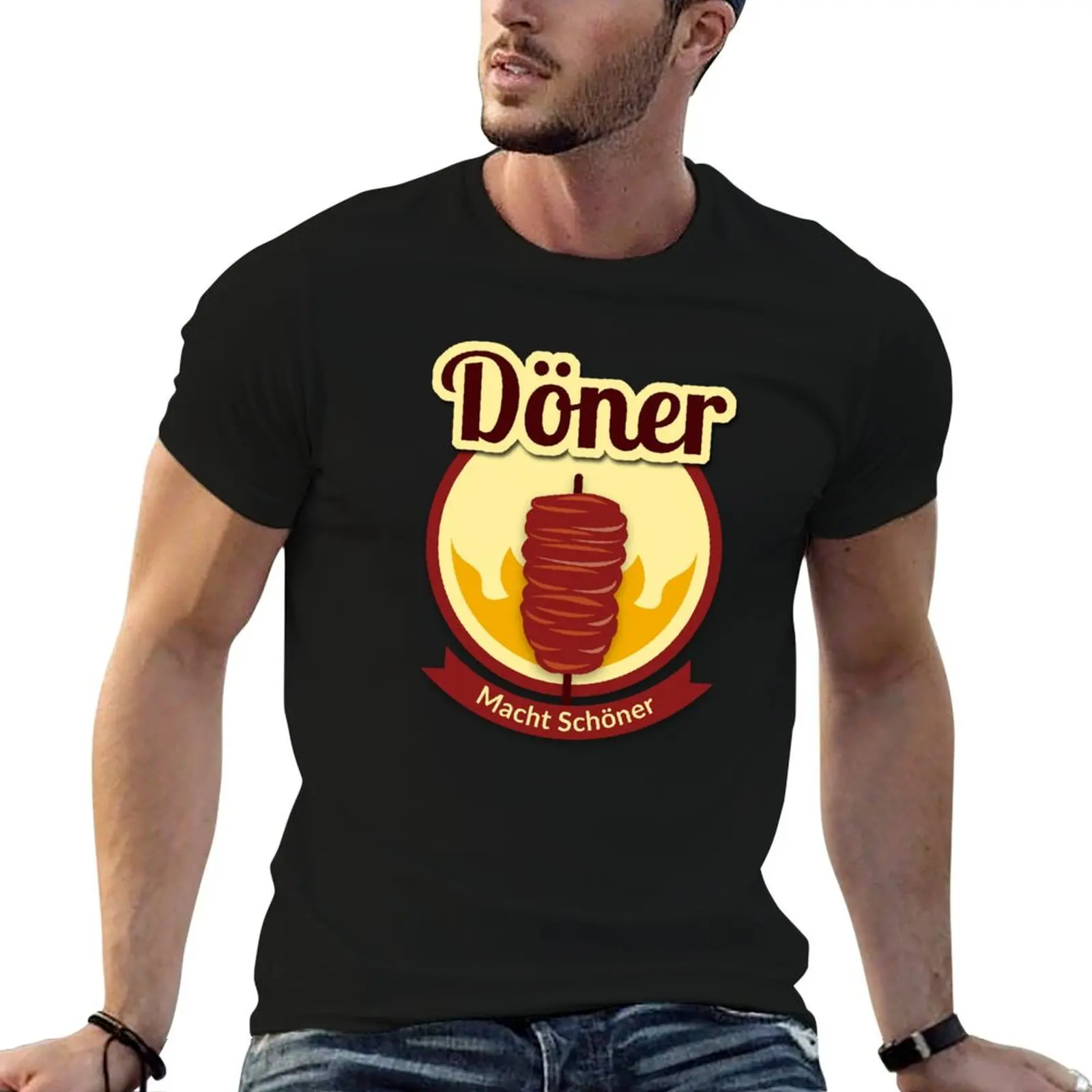 

Doner Macht Schoner T-Shirt t shirts for man cotton soft t shirts for man cotton funny T-Shirt