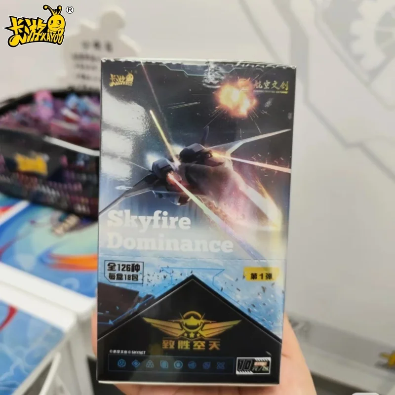 

Kayou New Chinese Fighter Jets Collection Cards Dominating The Sky Series J-16 J-20 Wing Card Eagle Strike Aviation Card Toys