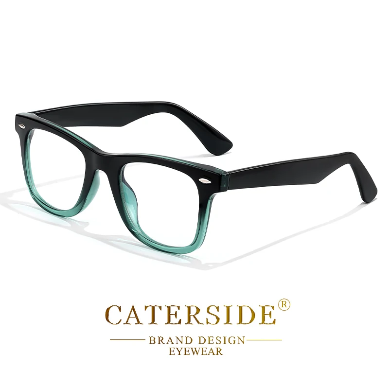 CATERSIDE Mode Herren Brillengestell Markendesign Hochwertige Tr-90 Rahmen Damen Anti Blaues Licht Computerbrille – Detail 16