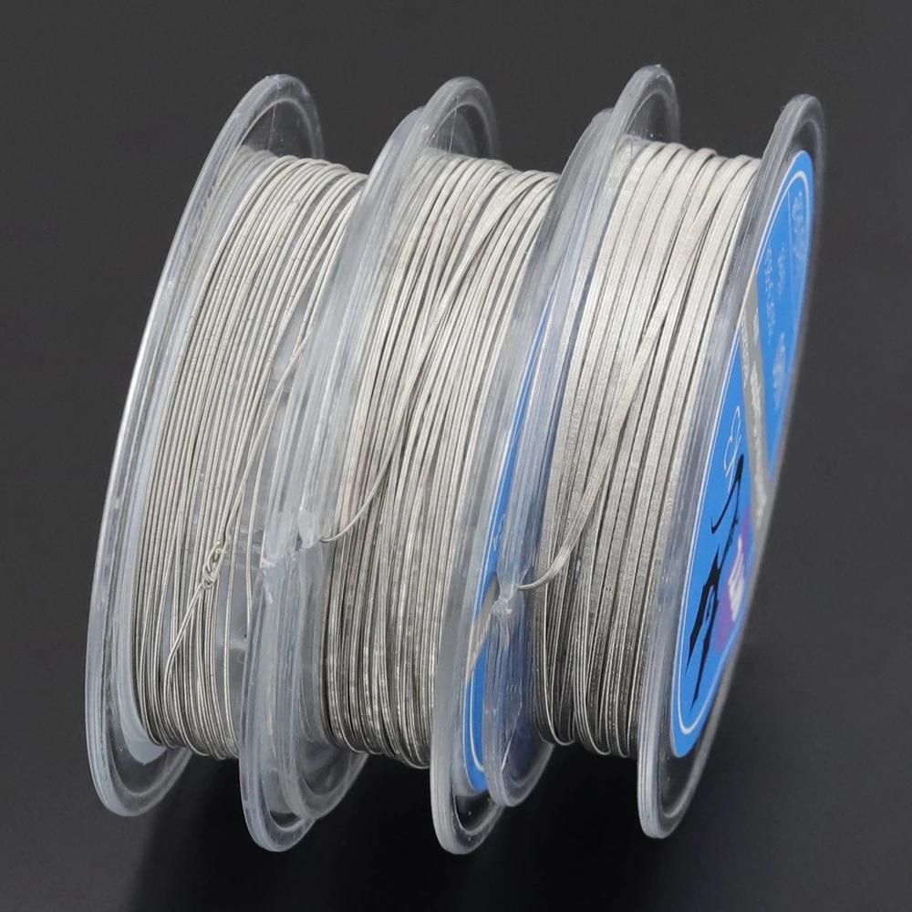 10Feet High Temp Wire Nichrome Heat Resistant Wire General Fused Multi- Purpose Support Wire Craft Clapton Stranded Wire