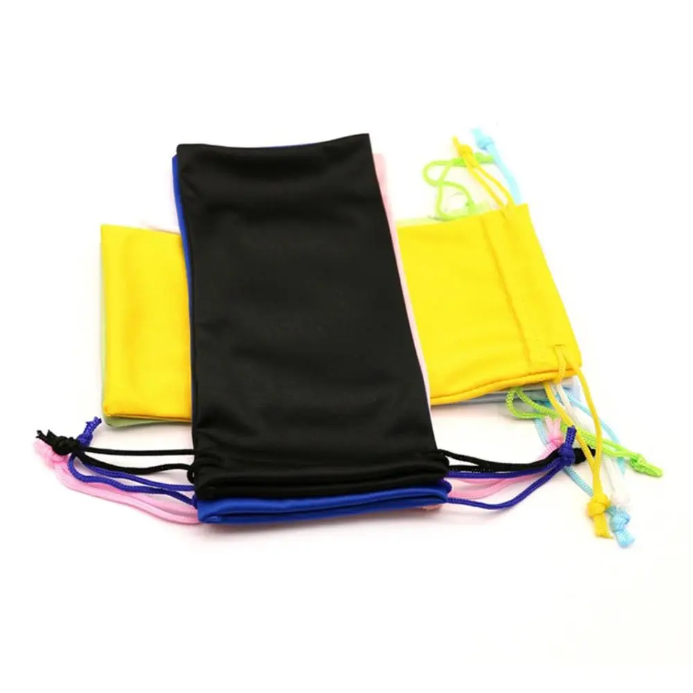 กระเป๋าหูรูดง่ายๆสำหรับผู้หญิงและผู้ชาย, กระเป๋าใส่แว่นกระเป๋าอ่านหนังสือไมโครไฟเบอร์เนื้อนุ่ม