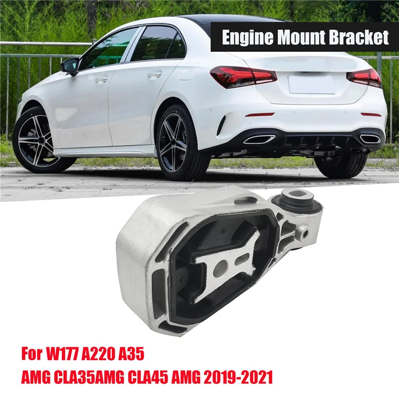 

A 2472400400 Кронштейн крепления двигателя для Mercedes-Benz W177 A220 CLA35 CLA45 AMG 19-21, задняя верхняя поворотная опора A 1772401000 -L49A