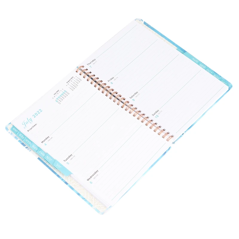 2022 Planner - 2022 Weekly And Monthly Planner, A5 Size Premium Thick Paper, January-December 2022, 2022 Agenda