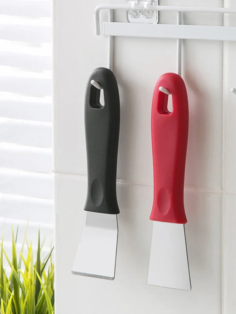 Kitchen Gadget Shovel Stainless Steel Multifunctional Shovel Cleaning Knife Range Hood Putty Knife Refrigerator Ice Scoop Defros