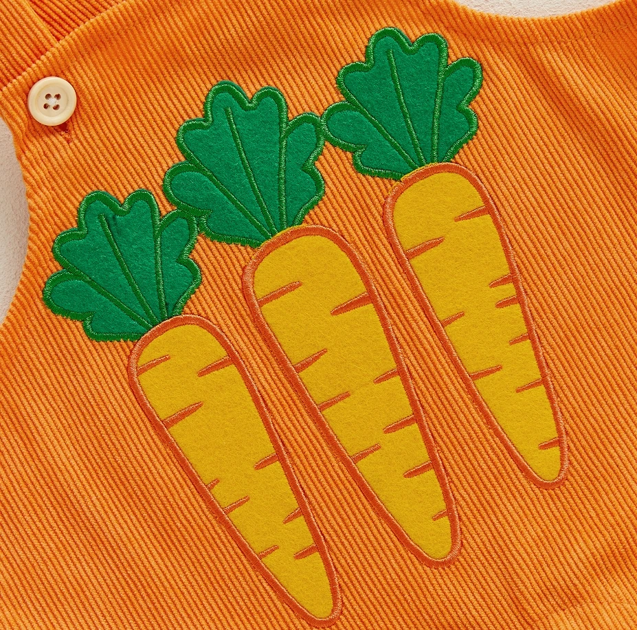 

Милый пасхальный наряд для маленьких мальчиков, полосатый комбинезон с короткими рукавами и принтом кролика/моркови, комбинезон, брюки, комплект одежды, костюм