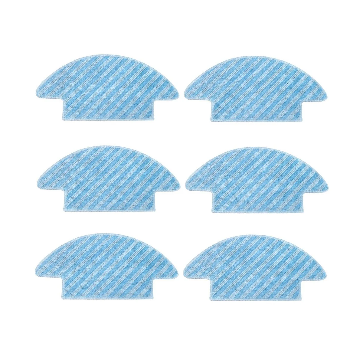 روبوت المكنسة الكهربائية فرشاة جانبية ، فلتر Hepa ، ممسحة خرقة ، اكسسوارات للحياة K2 ، K4 ، M210 ، M210S ، M210B ، M213 ، 6 قطعة
