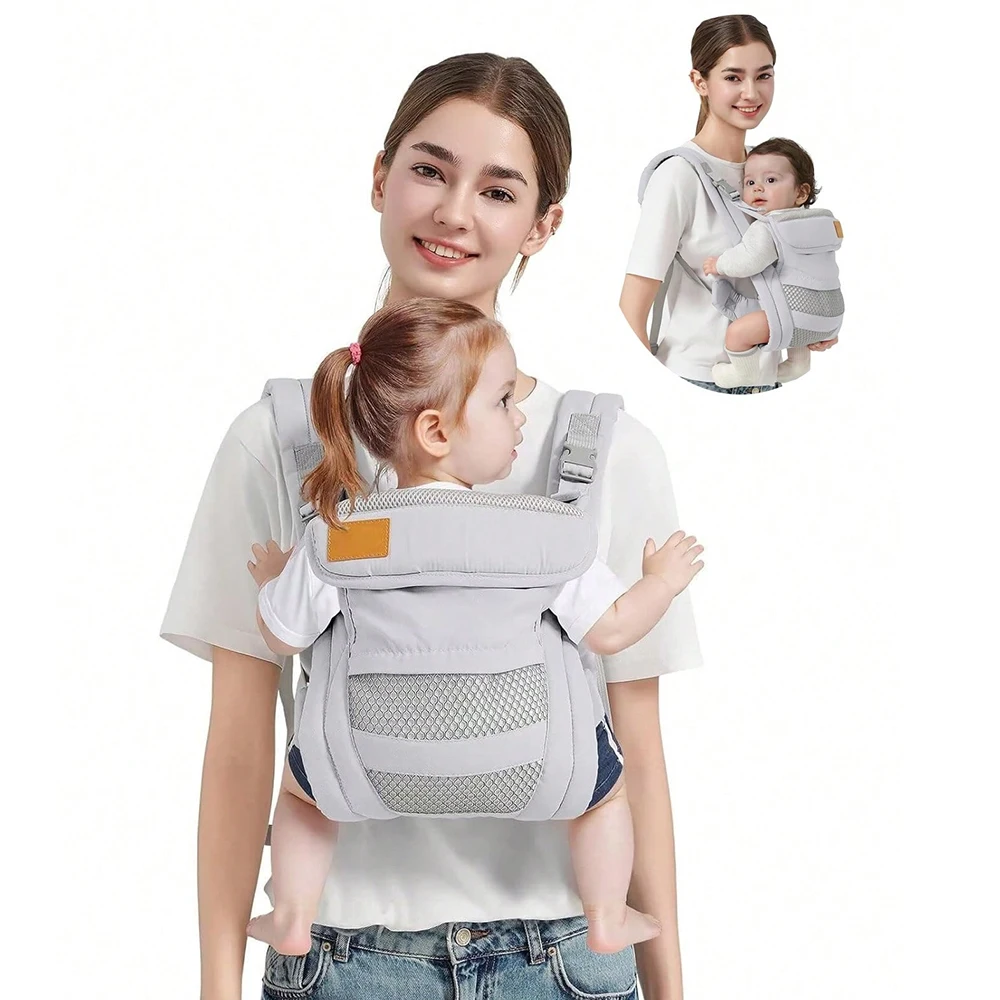 

New Baby Carrier Wide Strap Wrap Newborn Kangaroo Backpacks Strap Multifunctional Toddler Outdoor Baby Activity Supplies