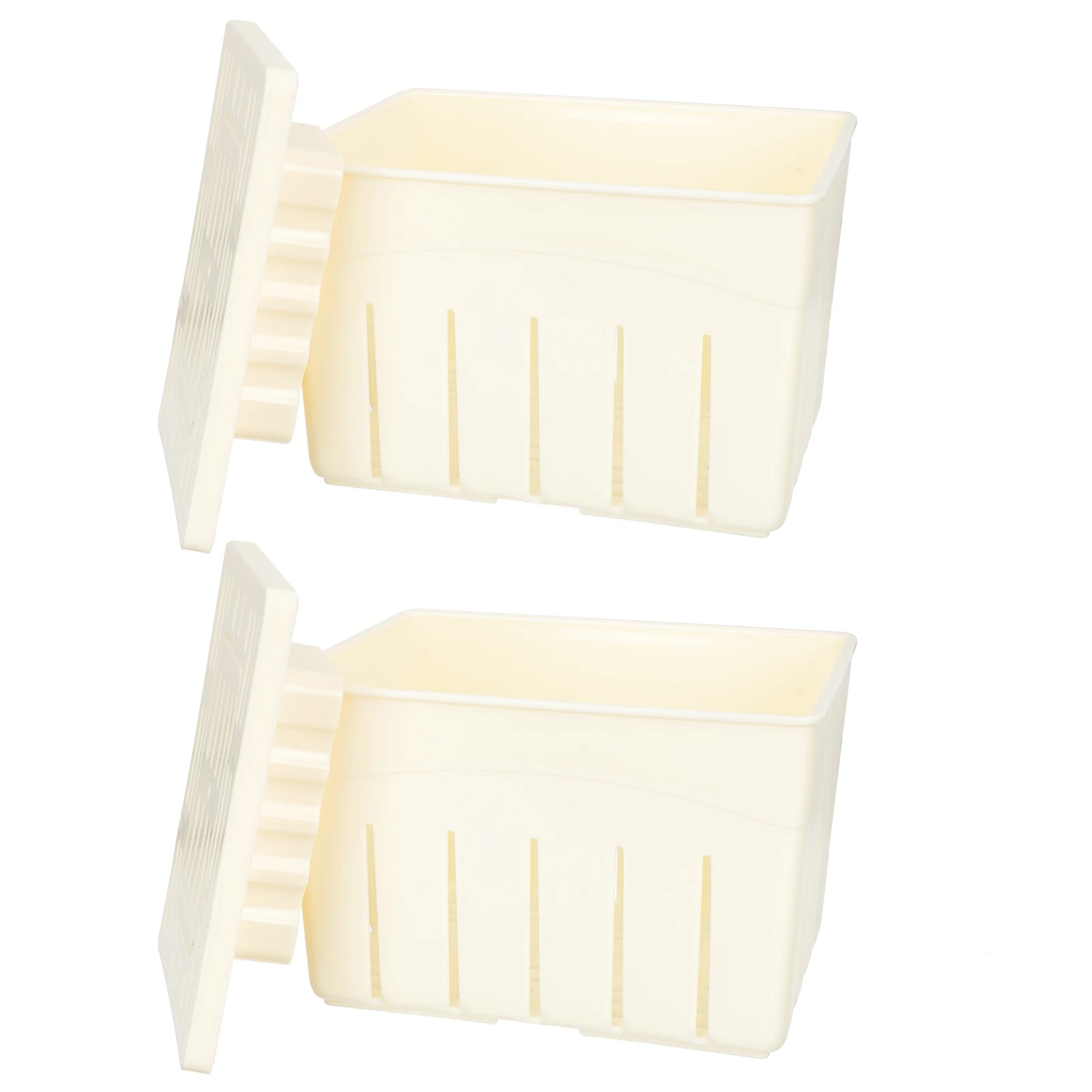

2pcs Plastic Molds Household Tofu Making Molds Kitchen Bean Curd Makers Compact Lightweight Safe Tool Gift Kitchen Bar