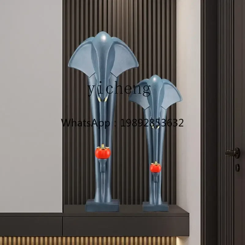 r5.13 Modern Simple Lucky Entry Entrance Ornament Entry Living Room TV Cabinet Advanced Decoration