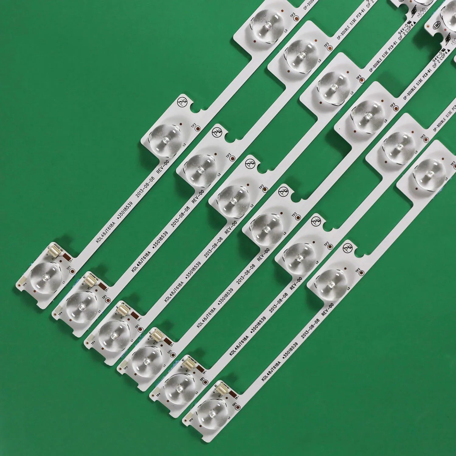 6/30/60/150/300pcs LED Backlight Strip 6LED 6V For Ph48s61dg kdl48mt539u L48f50slim Ph48leda2 L48t20smart