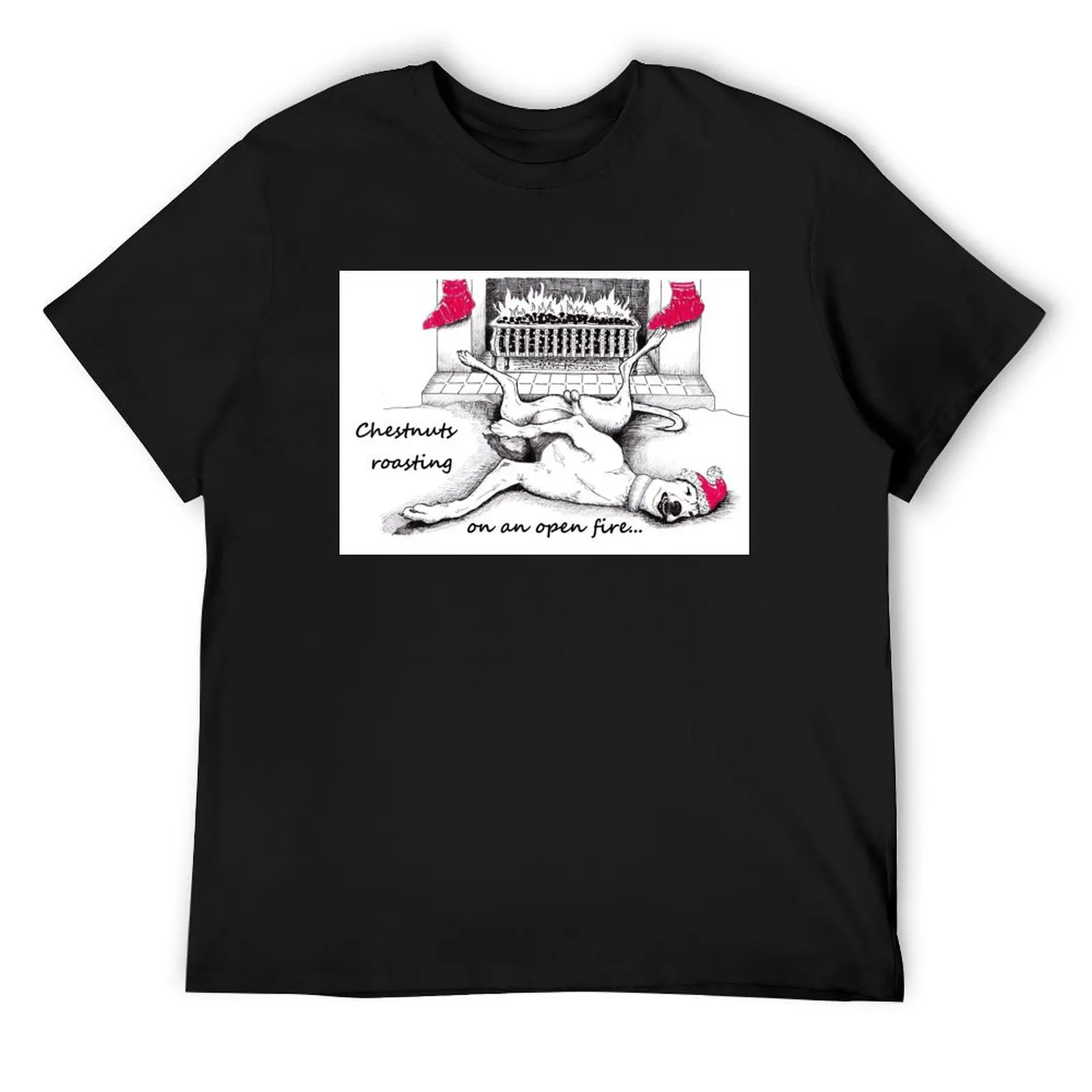 

A greyhound christmas T-Shirt man t shirt blanks vintage t shirt for men
