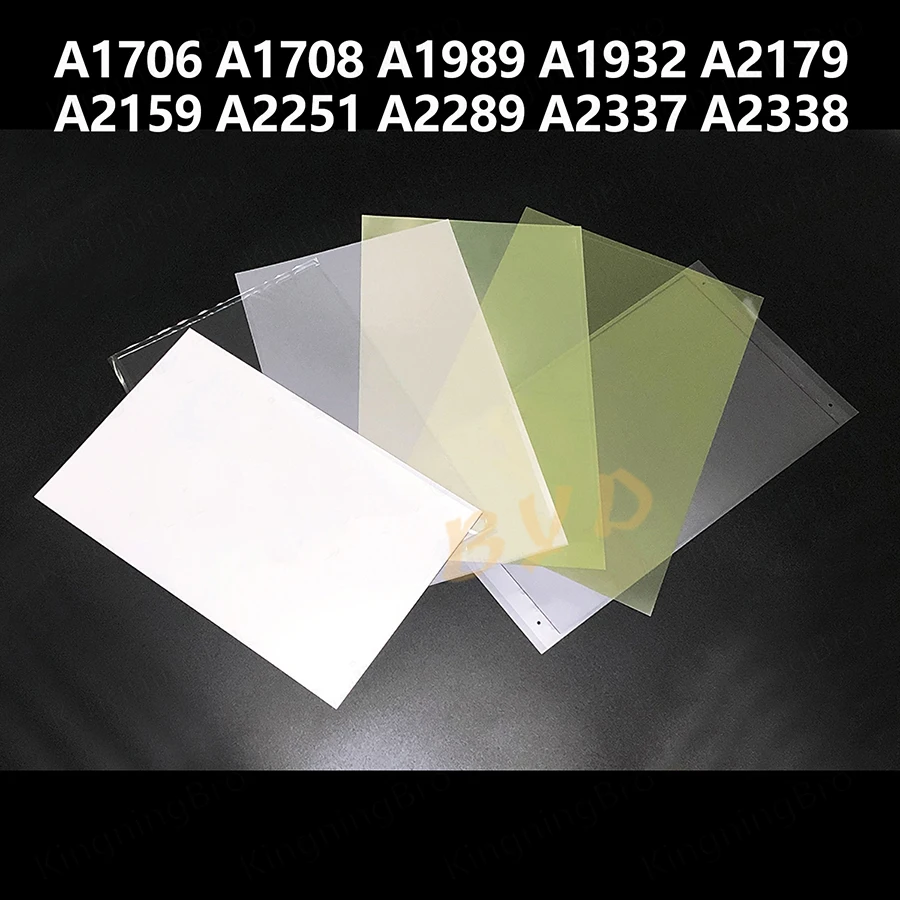 LCD Screen Display Backlight Back Rear Reflective Sheet For Macbook Air Pro A1466 A1502 A2141 A2338 A1706 A1707 A1932 A2337