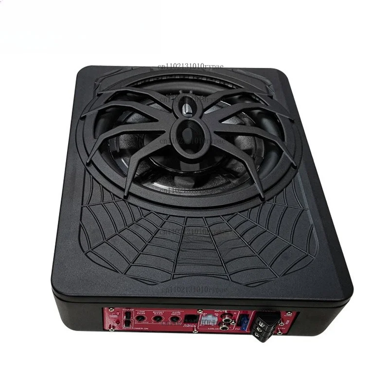 10-inch High‑Power Active Ultra‑Thin Subwoofer Car Audio Modification Spider‑Shaped with Light Version