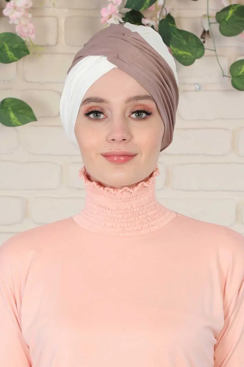 Os Hijab deux couleurs