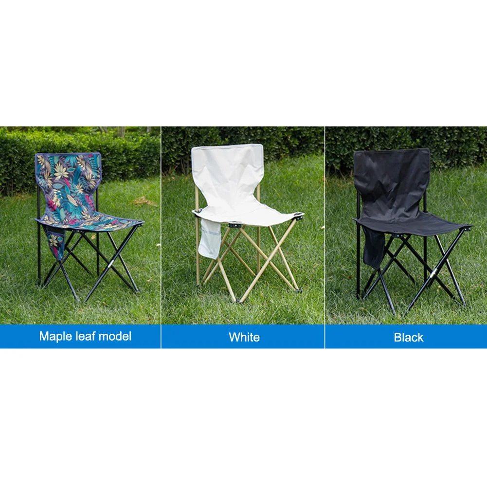 

Portable Fishing Chair Lightweight Multifunctional Folding Furniture Strong Load-bearing Easy Storage for Picnic Beach Travel