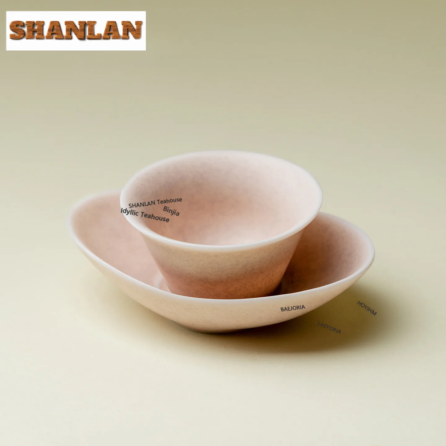 20ml Kiln Fambe Evening Cloud Powder Teacup Ancient Tea Bowl Mug Tea-tasting Fragrance Cup Jianzhan Master Cups Tea Ceremony