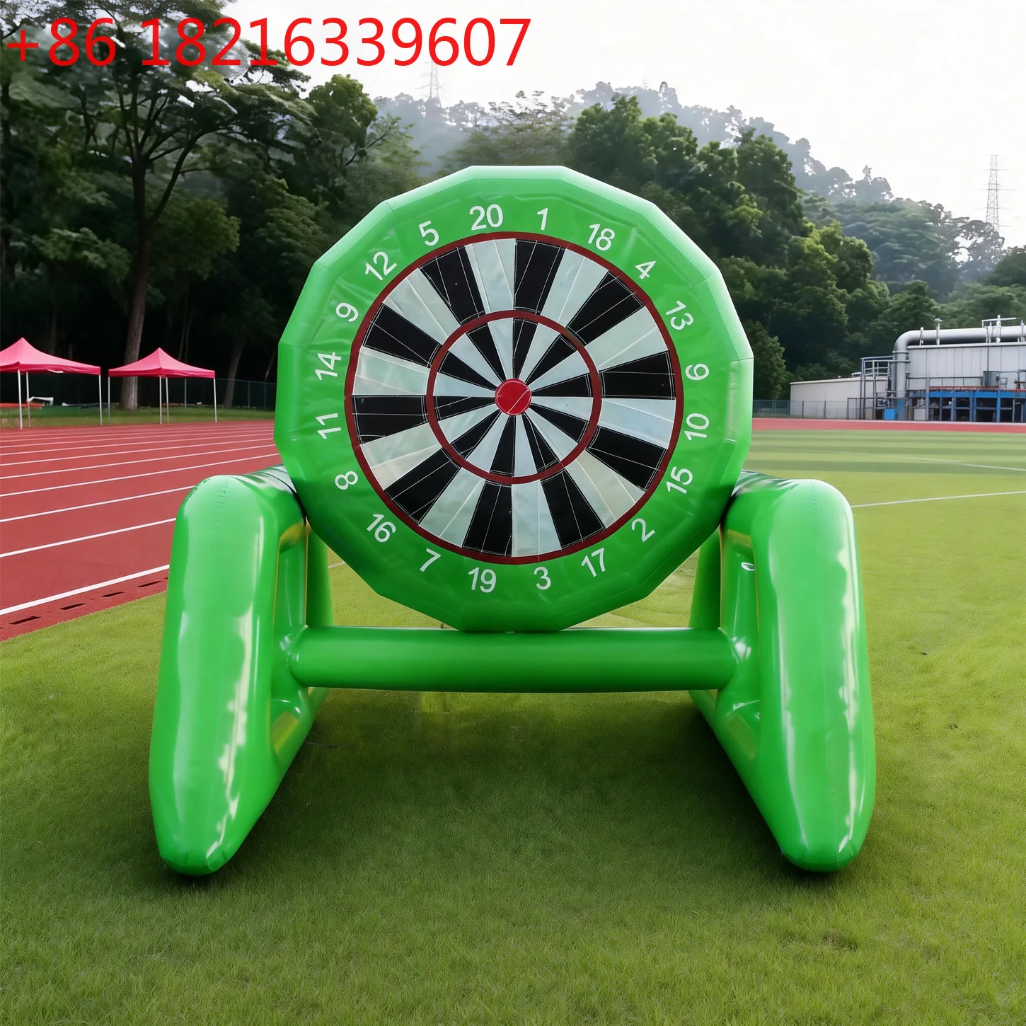 YAO Inflatable Football Darts Plate Fun Sports Games Prop Target