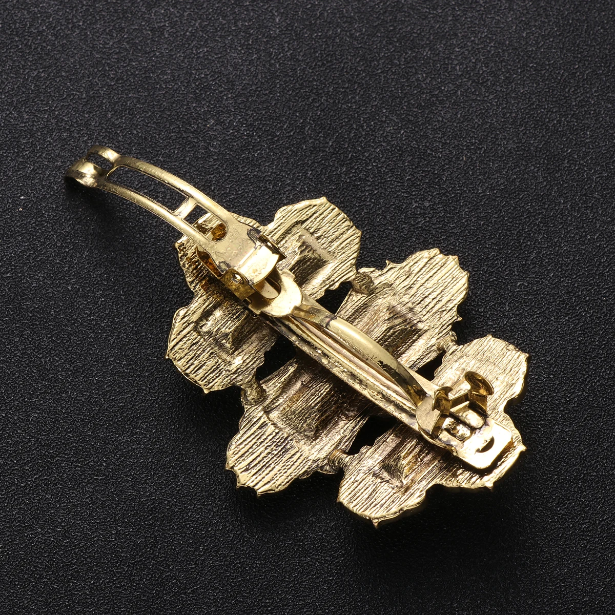 

Rhinestones Diamond Hair Clip Spring Buckle Hairpin European and American Fashion
