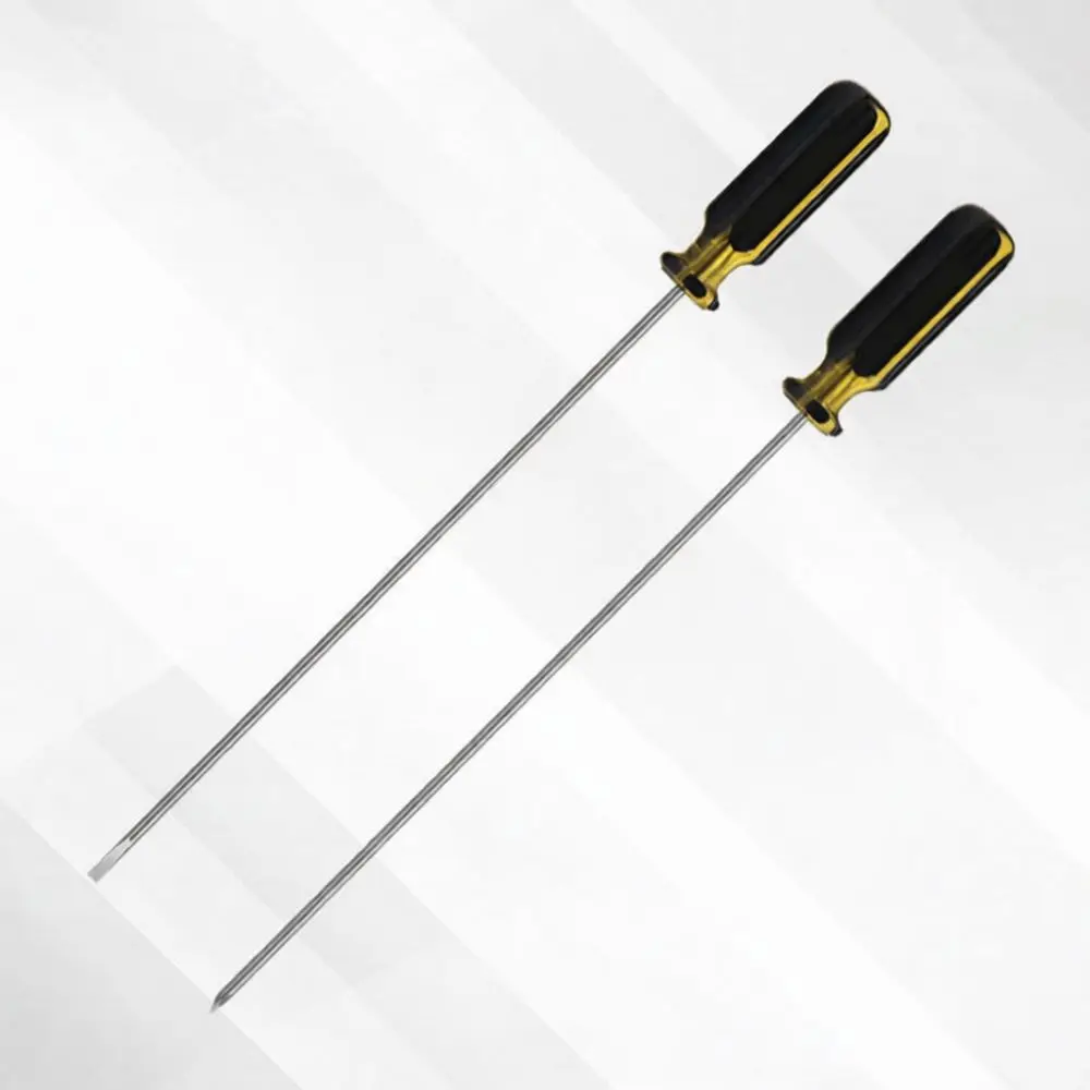 Hardened Chrome Vanadium Steel Screwdriver Magnetic Long Shaft Tool For Sewing Machine Fan Appliance Maintenance Repair Work