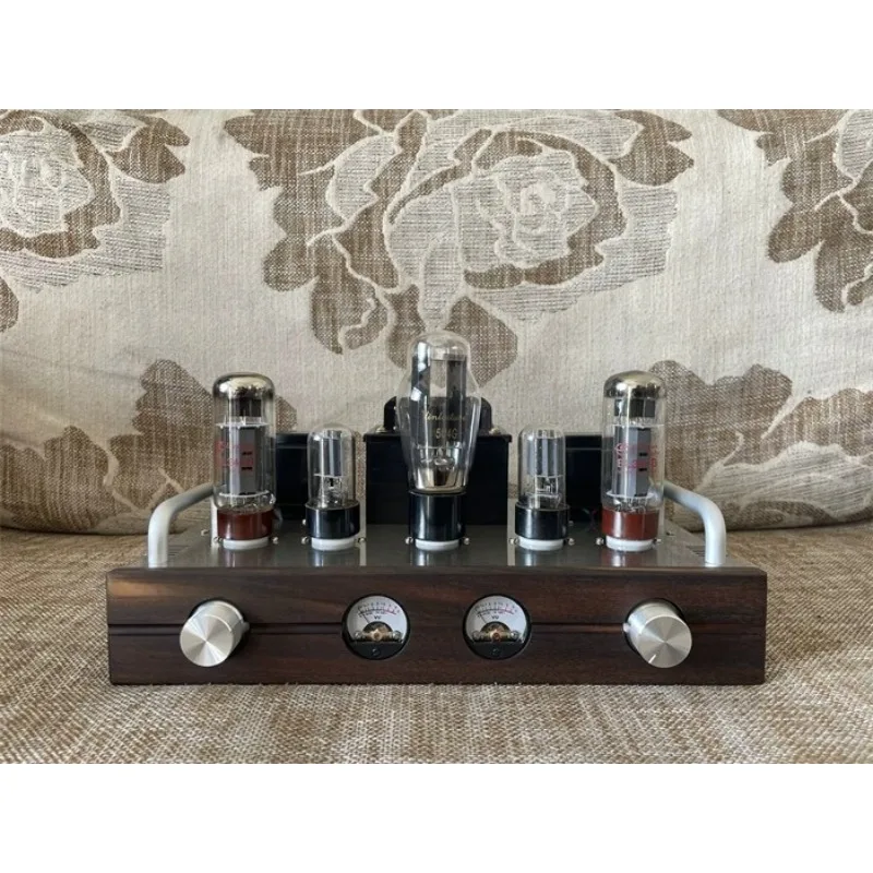 6H8C EL34 X1 luxury high-end tube bile machine power amplifier kit finished product, dragon and phoenix bile art