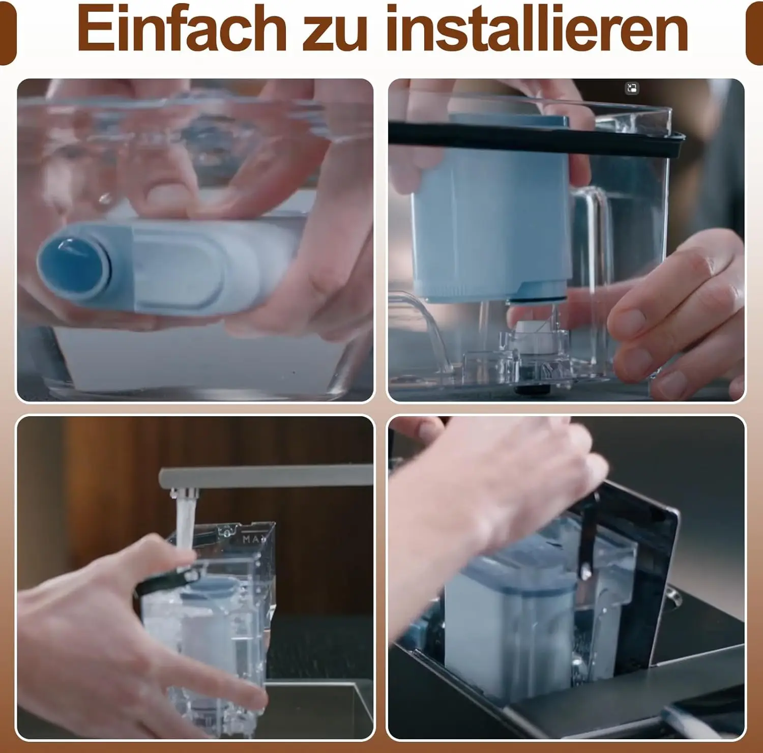 Compatible with Philips® AquaClean® CA6903/10 CA6903/22 CA6903 Limescale Filter, Reduces Limescale Content in Water view 6