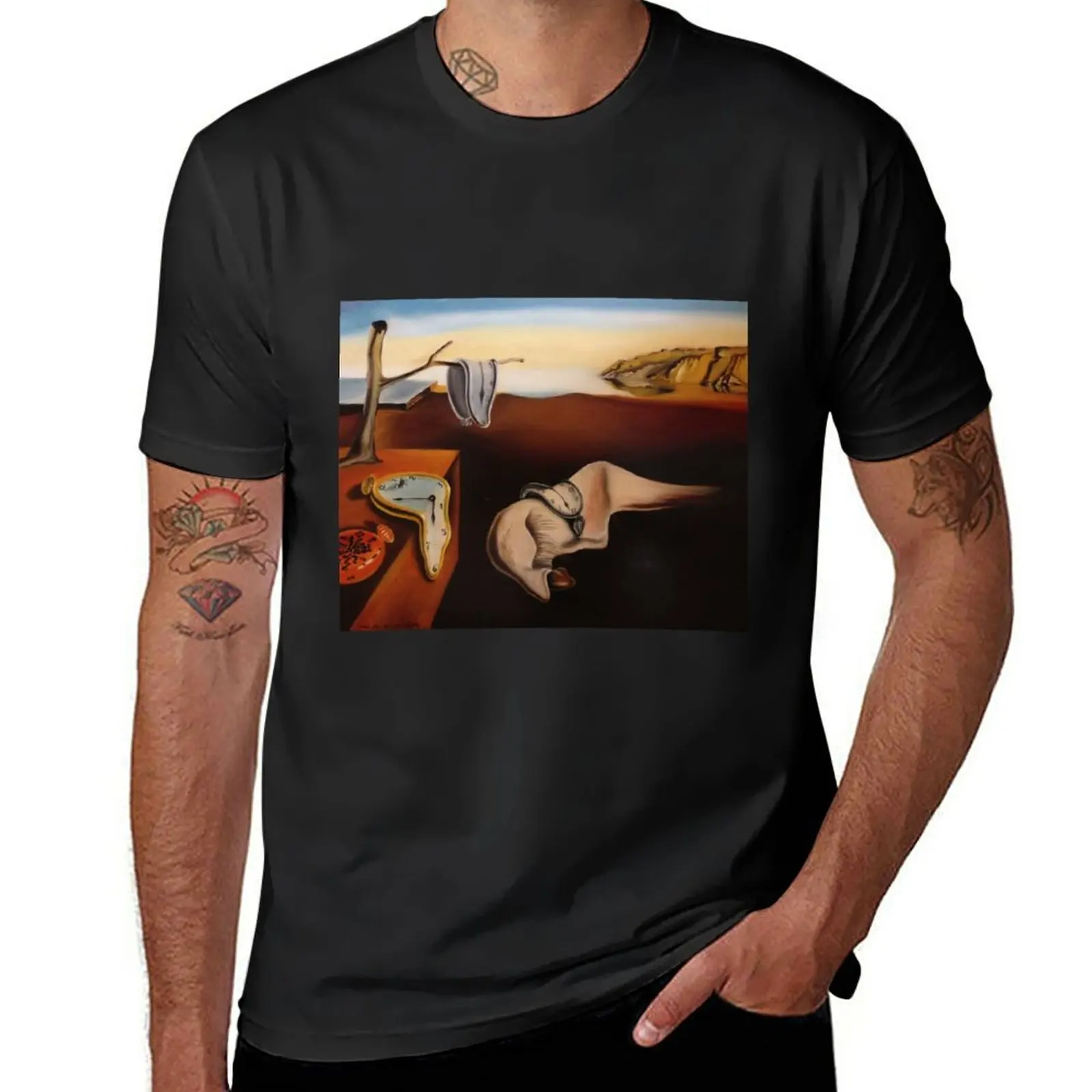 

Art Heaux: Dali's Persistence of Memory T-Shirt Blouse funny t shirt mens plain t shirts