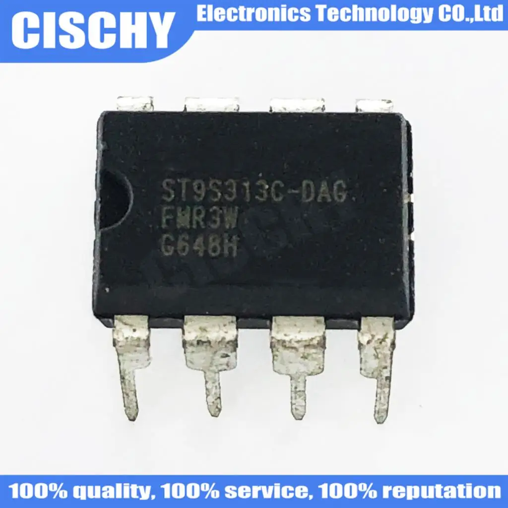 5pcs/lot ST9S313C-DAG ST9S313 ST9S313-DAG DIP-8 In Stock