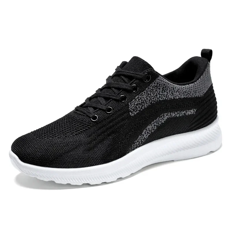 

Summer Men's Shoes New Casual Single Shoes Breathable Sports Shoes Lace-up Wear resistant mesh shoes