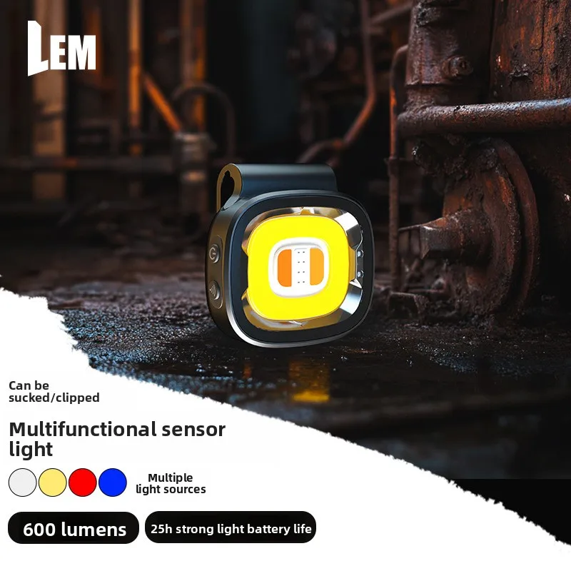 

Магнитный фонарь-прожектор, портативный, сверхъяркий, мощный рабочий свет, уличный индукционный многофункциональный портативный светильник