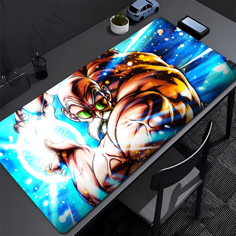 

Dragon Ball Master Roshi Gaming Mousepad Anime Mouse Mat Office Gamer Computer Mouse Pad HD Print Big Desk Mat PC Anime Mousepad