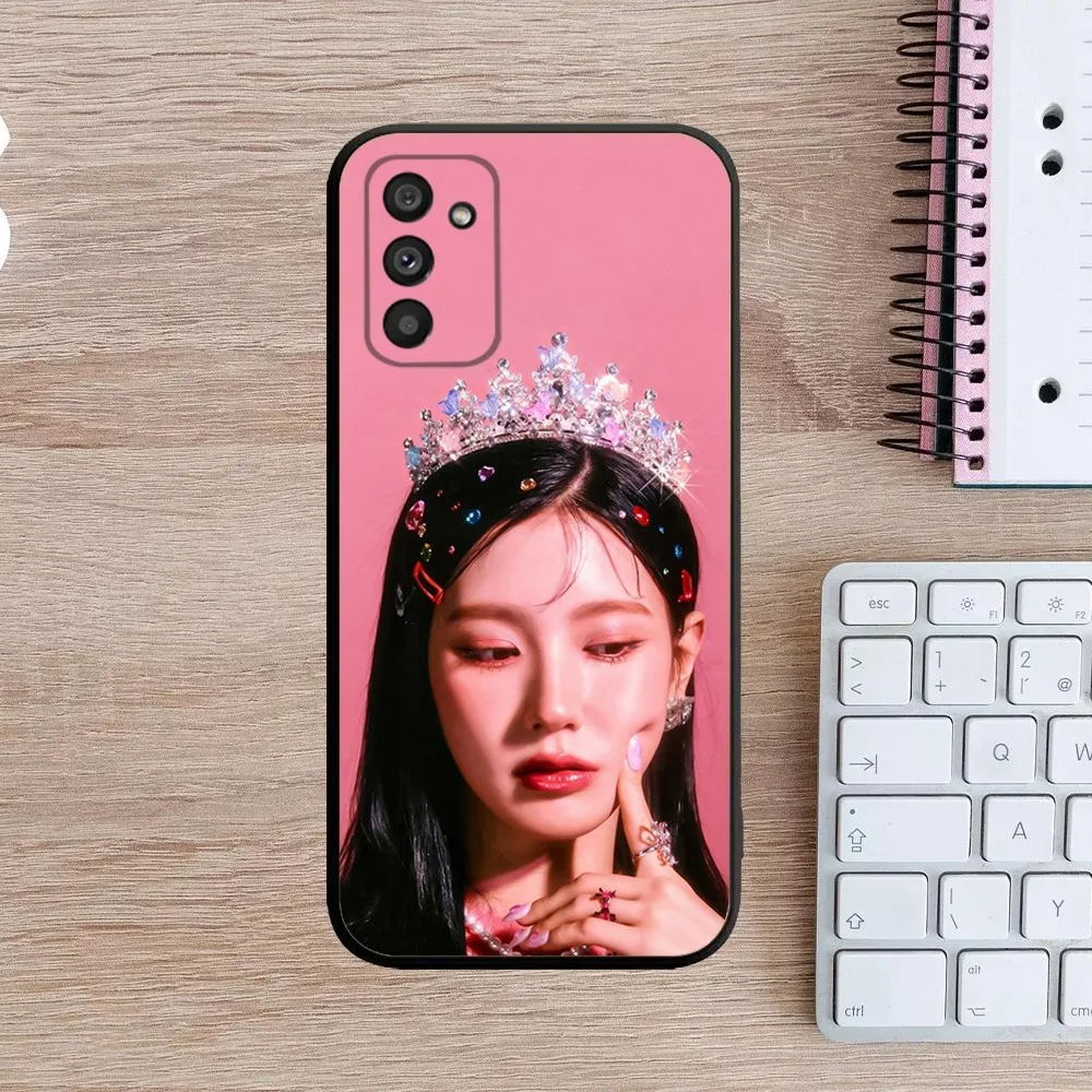 Kpop G-GIDLE Cute  Phone Case For Samsung Galaxy A13,A21s,A22,A31,A32,A52,A53,A71,A80,A91 Soft Black Cover