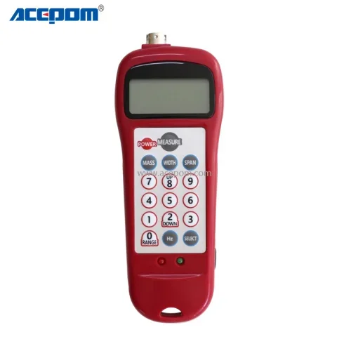 

Acoustic Belt Tensioner ACEPOM U508 Tension adjustment of non-contact tension test