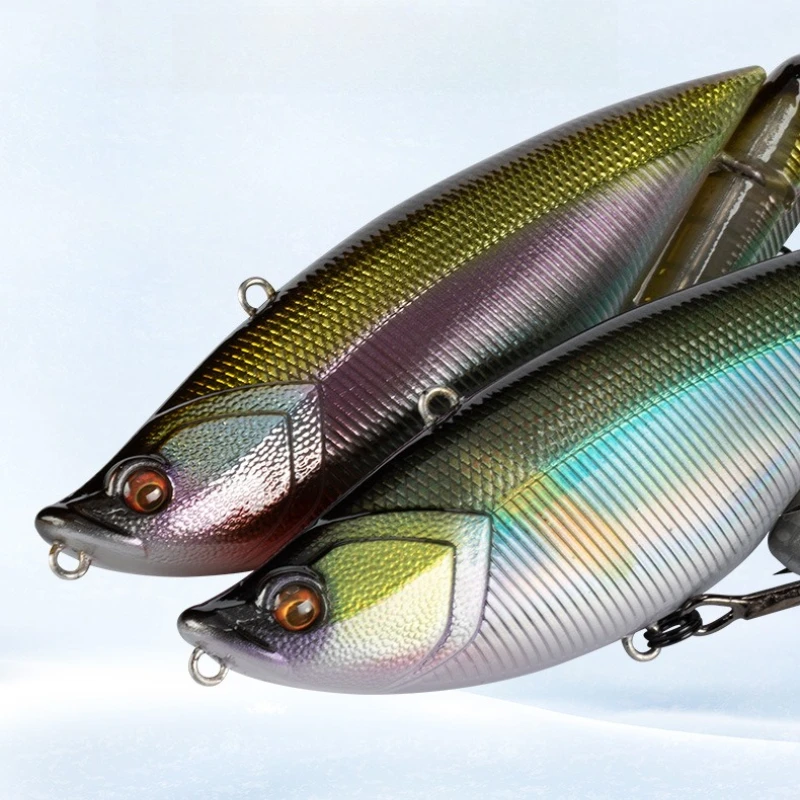 1/2pcs random color Floating VIB Wobbler Fishing Lure Catch More Fish with This Multi-Jointed Artificial Swim Bait