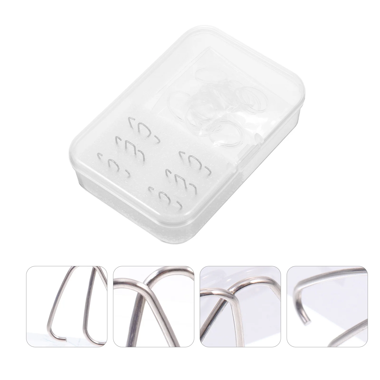 

12 Pcs Embedded Correction Hook Pedicure Tools Stainless Steel Toenail Corrector