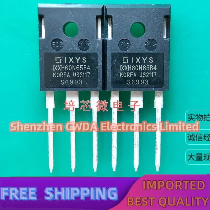 

10PCS-20PCS IXXH60N65B4 IXXH60N65B4H1 IGBT TO-247 60A650V In Stock Can Be Purchased