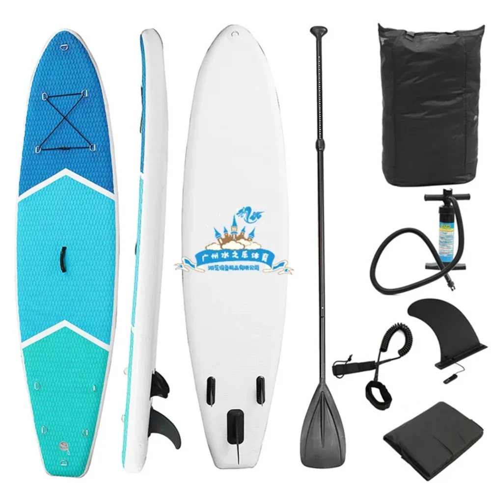 

Best-Selling Custom Inflatable SUP - Fishing & Surf Board with Fins & Kayak Seat