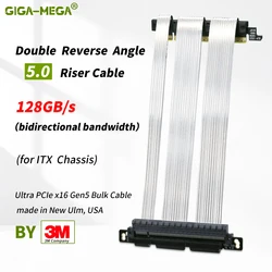  Ultra PCIe 5.0 X16 Riser Cable [ RTX5090  RTX5080  RTX4090 ] Shielded Extreme High-Speed Vertical Mount Gaming PCI Express Gen5