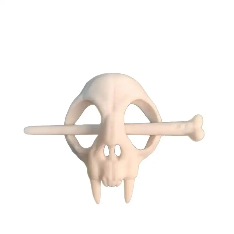 

Ghost Skull Hair Sticks Gothic Skeleton Hairpin Women Hairclip Headwear Halloween Accessories