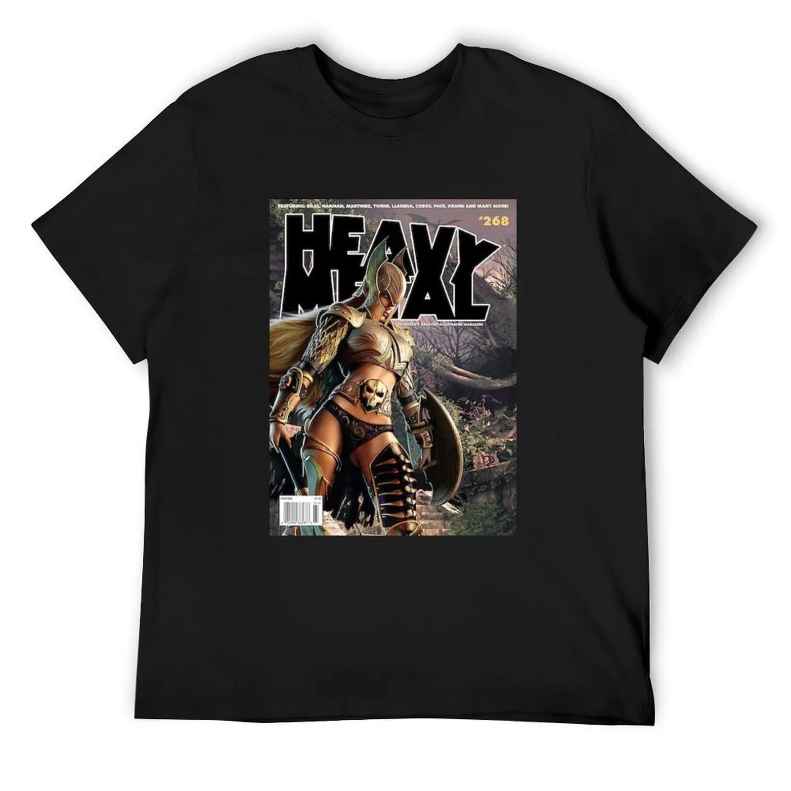 Heavy Metal Magazine T-Shirt blacks graphic shirts blue archive compression shirt men