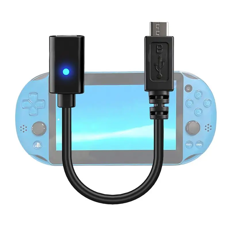 USB C Cable for 2000 Controller Fast Power Charging Adapter LED Light Sturdy Cord Rapid Gaming Device Charging