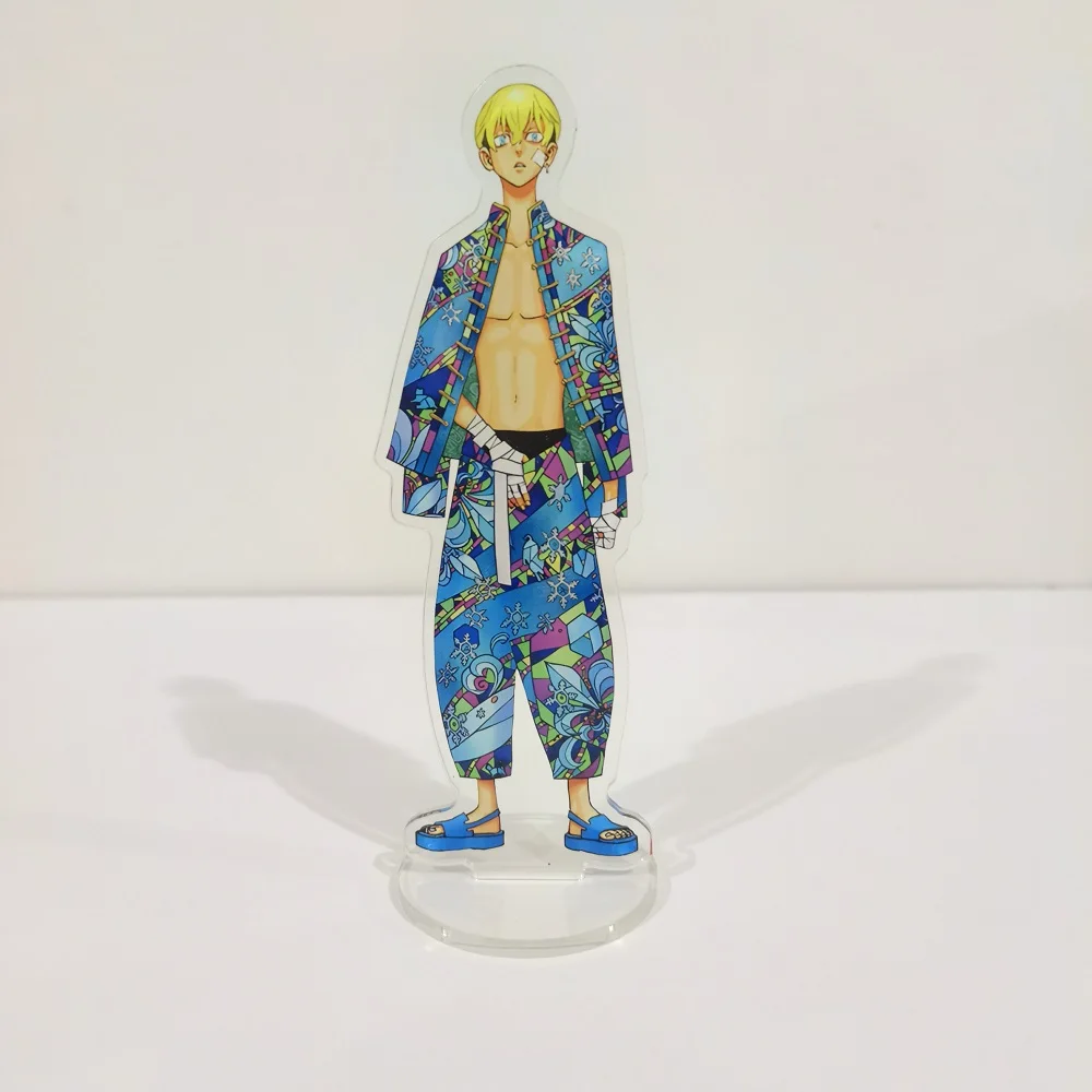 Anime tokyo revengres figura cosplay suporte acrílico ran rindo haitani original doujin modelo placa chaveiro neuvillette bts anéis
