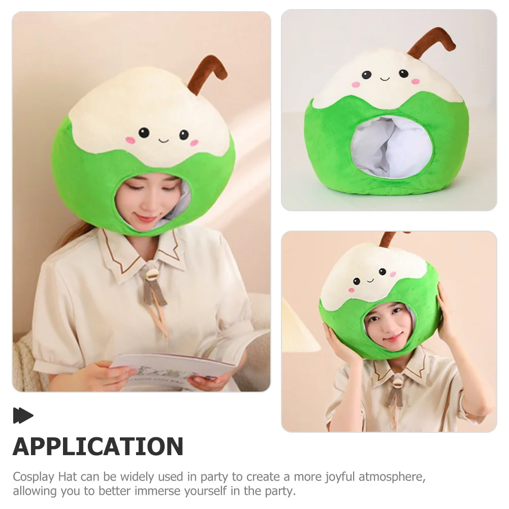Festival Cosplay Hoed Zachte Cartoon Hoofddeksels Voor Party Carnaval Foto Prop Decoratieve Hoed Party Supply Volwassen Kostuum