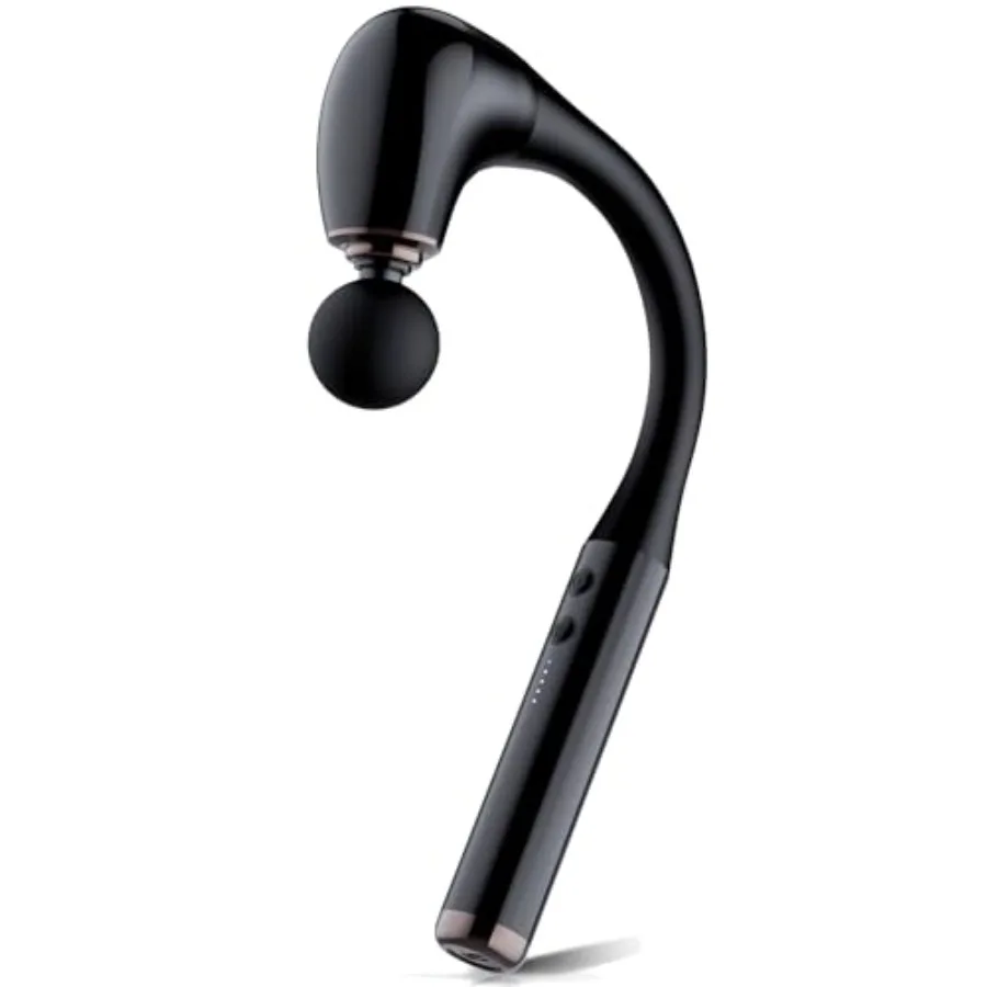 

Массажный пистолет с улучшенной удлиненной ручкой, 10 мм, для глубокого массажа тканей, массажер для спины, мышц, шеи, плеч, талии, ног