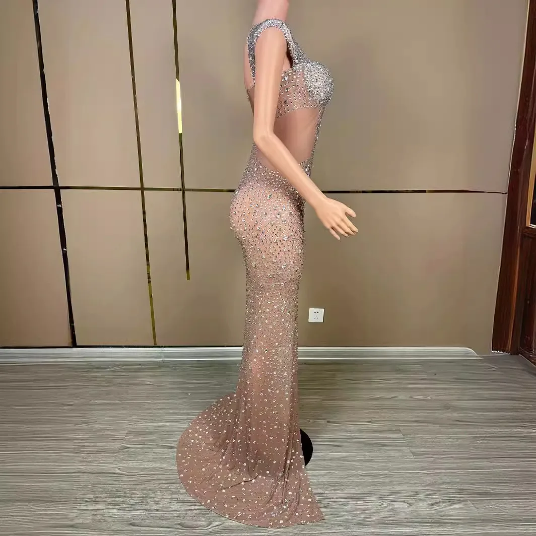بار ملهى ليلي المبهر كريستال شرابة فستان حفلة موسيقية حفلة موسيقية عرض المشي Kleider Fur Besonde Anlannse فساتين عيد ميلاد فاخرة حفلة موسيقية