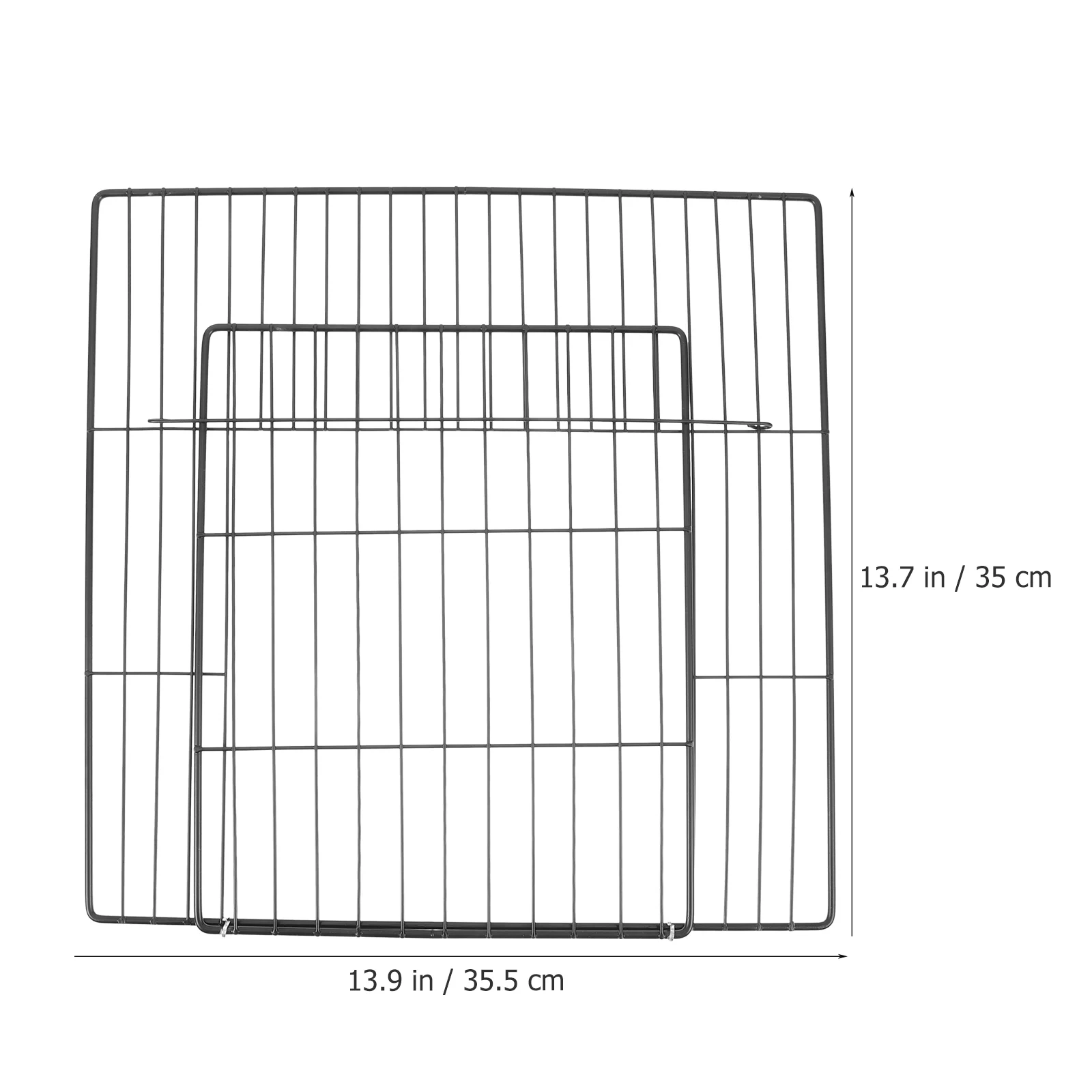 Kattenkooi Stuk Metalen Oefening Hek Deur Draad Hekwerk Konijnen Kinderbox Ijzer Accessoires Mesh voor honden