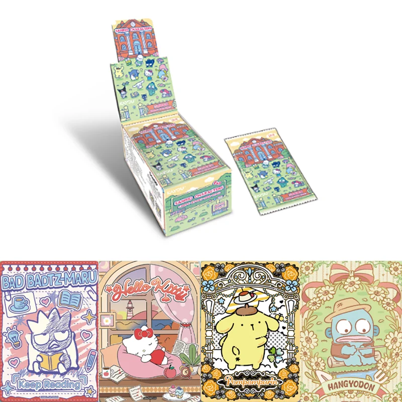 

KAYOU Genuine Sanrio Family Cute Dream Classic Pack Series 3 Half-Ripe Time Collectible Cards Anime Peripheral Gift Toys